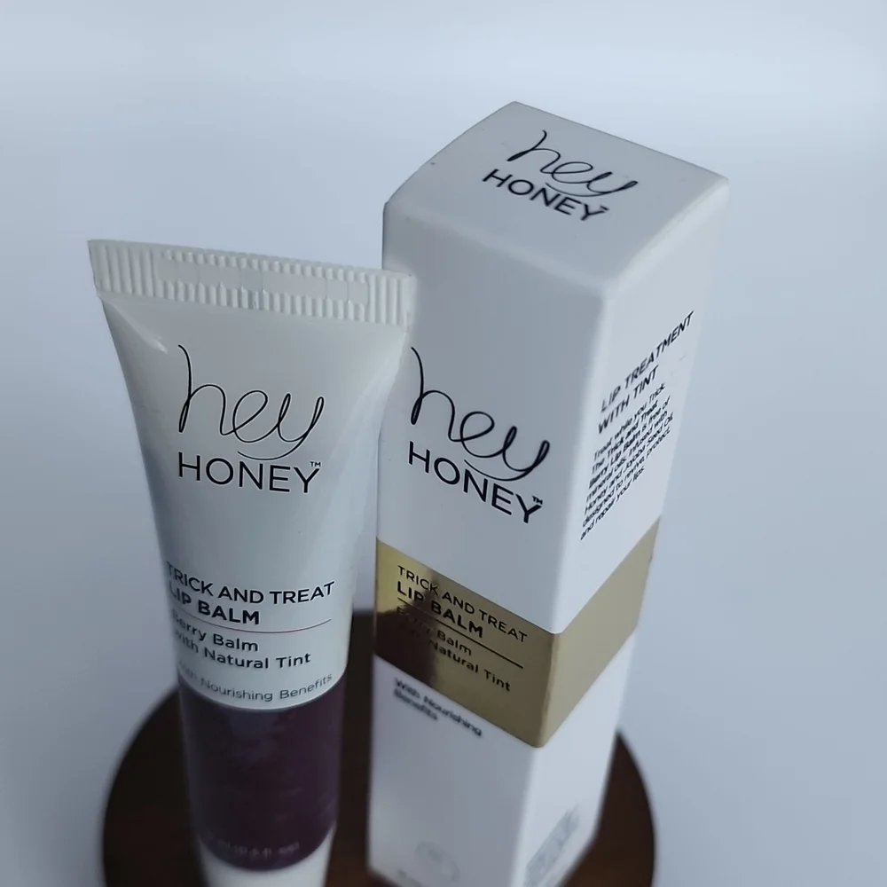 Hey Honey Trick and Treat Lip Balm- Berry Balm with Natural Tint